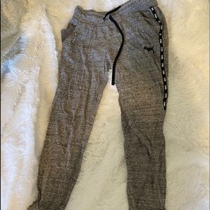 Jogger sweatpants from pink